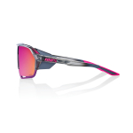 Спортивные очки 100% Norvik / Polished Translucent Grey / Purple Multilayer Mirror Lens