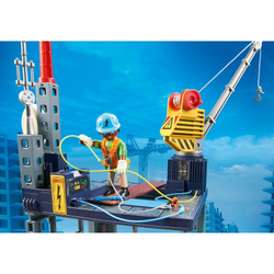 Playmobil - Starter Pack Строительная площадка с тросовой лебедкой 70816