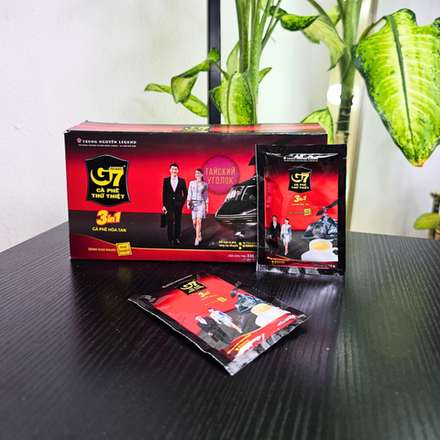 Кофе растворимый 3в1 Trung Nguyen G7 3in1 21 пакетик по 16 гр