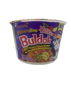 Лапша быстрого приготовления Buldak Habanero Lime