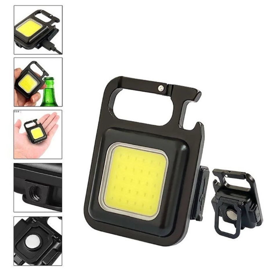 Фонарь светодиодный COB Rechargeable Keychain Light