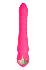 Вибратор-пульсатор Jos Cotox с вакуумной стимуляцией розовый 23 см