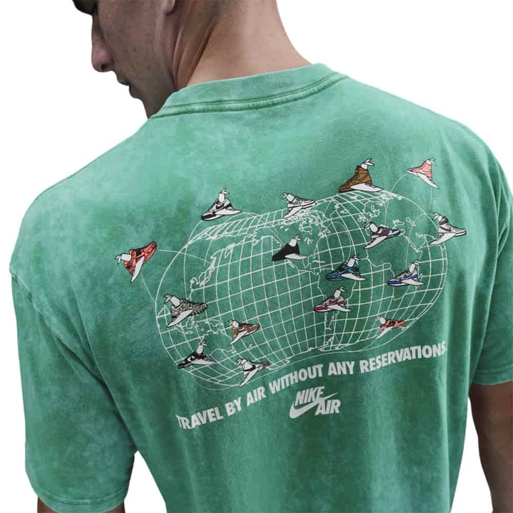 Баскетбольная футболка Nike Sportswear Green T-shirt
