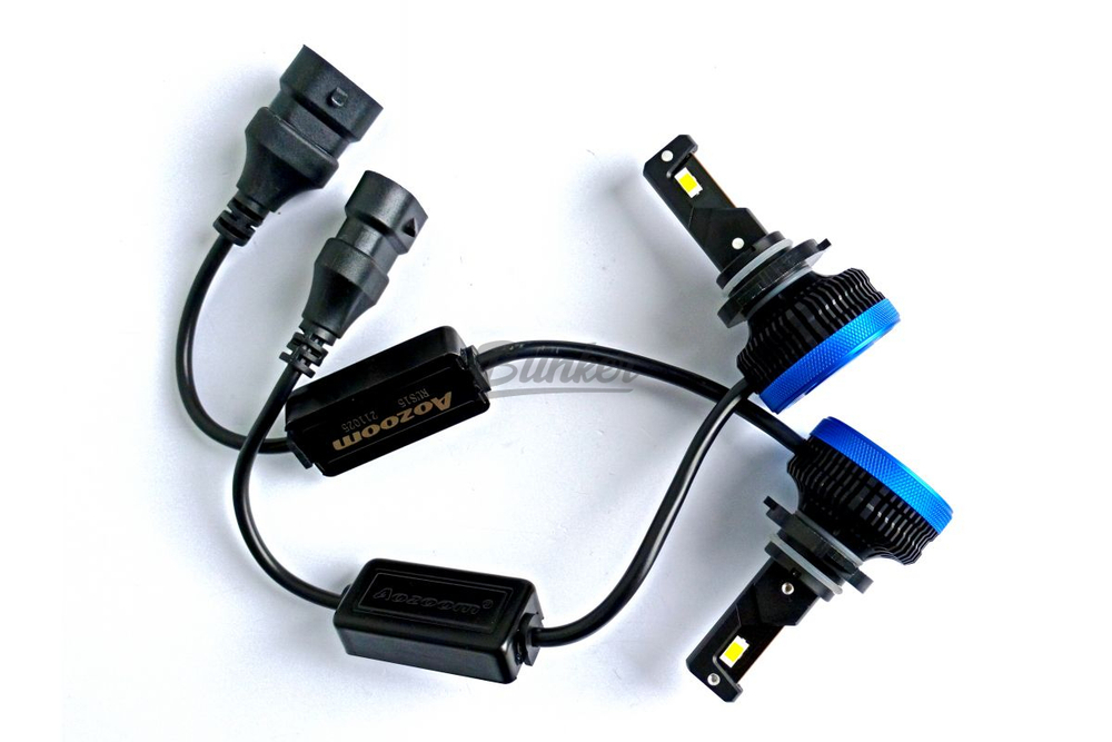 Светодиодные автомобильные LED лампы Aozoom P5 6000K HB3 (9005),HB4 (9006),HIR2 (9012) 12V