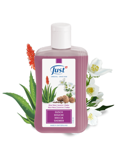 Гель для душа Just Aloe vera, Jasmin, Cedar Алое вера, жасмин, кедр 250 мл