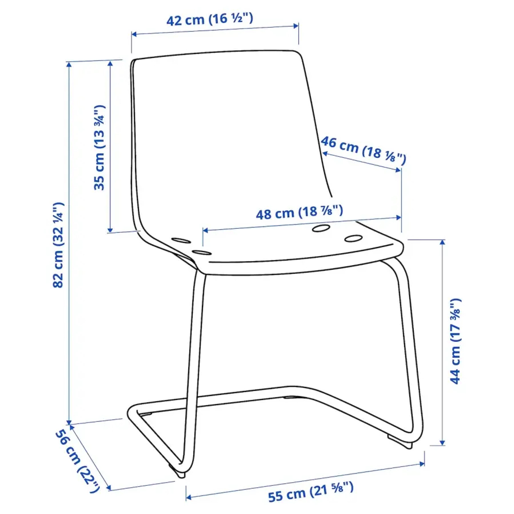 Стол и 6 стульев - IKEA EKEDALEN/TOBIAS/ ЭКЕДАЛЕН/ТОБИАС ИКЕА, 180х240х90 см, белый