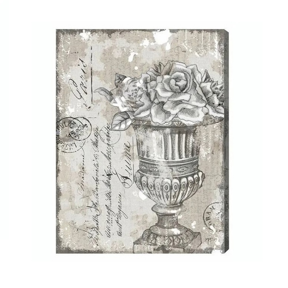 Постер Ваза с розами 60х80 см