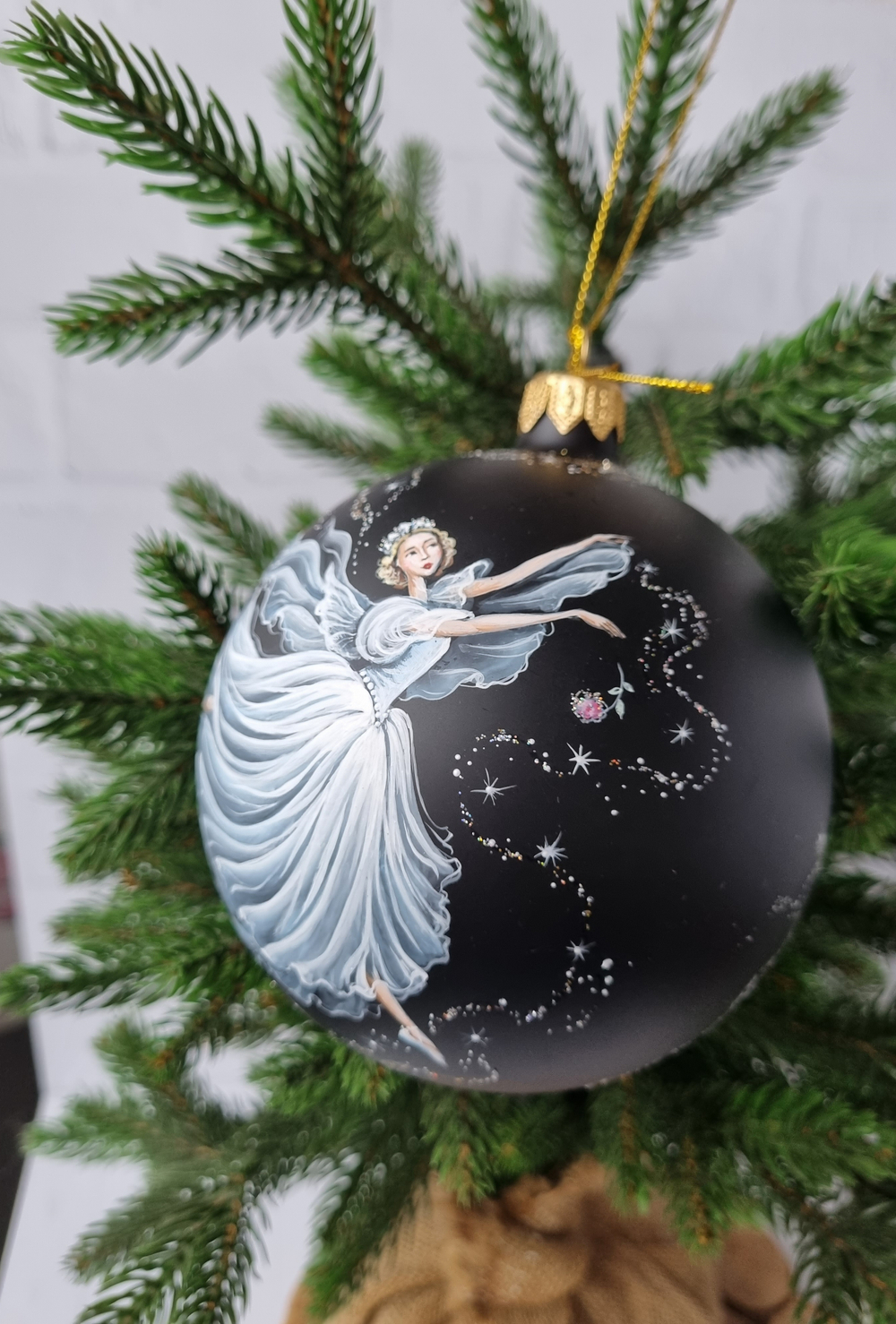 Шар стеклянный "Русский Балет", ручная роспись