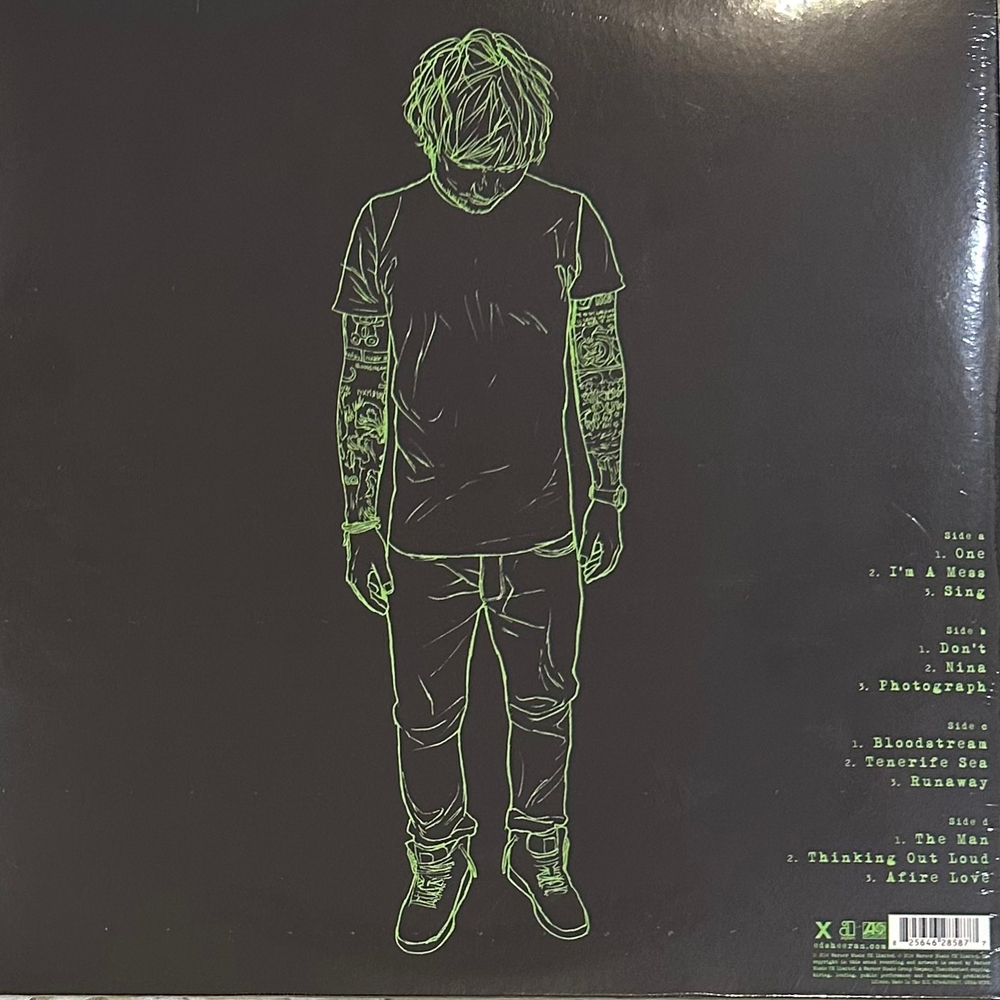 Ed Sheeran - X (Европа 2014г.) 2х12", 45 RPM