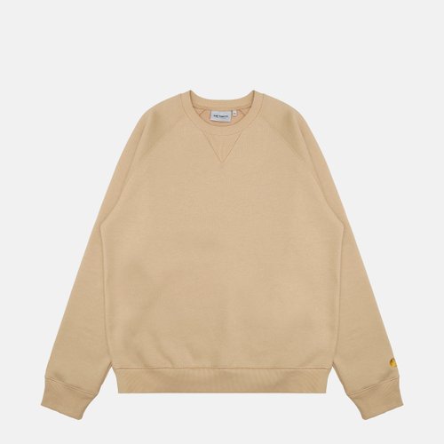 Толстовка мужская Carhartt WIP Chase Sweatshirt артикул:I033660_sable - купить в магазине Дайс