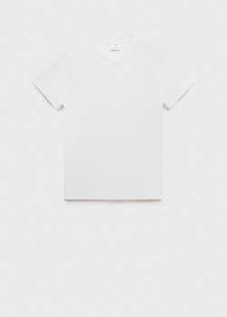 Футболка с V-образной горловиной