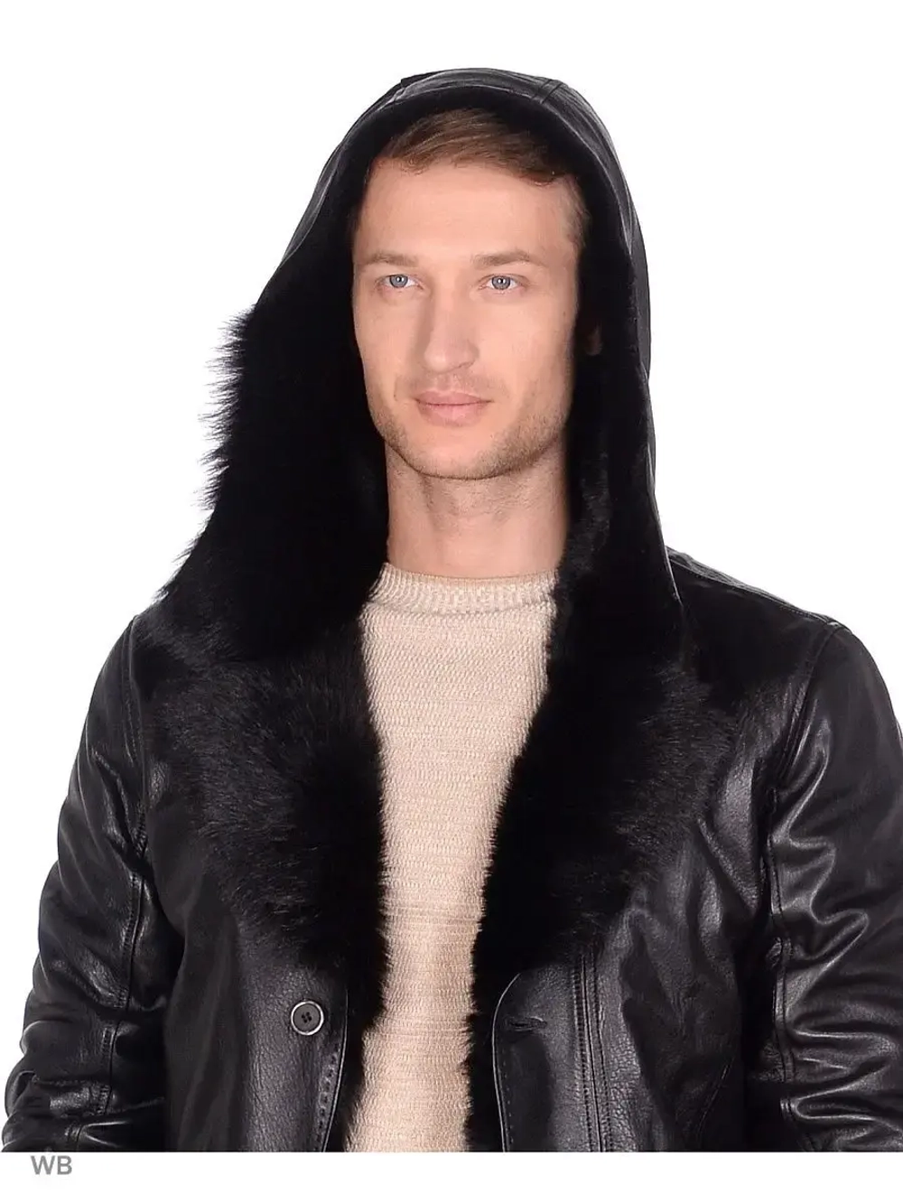 Дубленка мужская натуральная, на меху