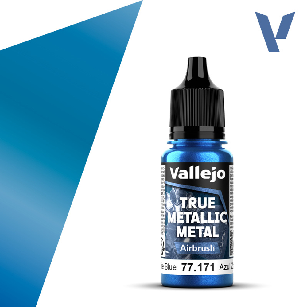 Vallejo True Metallic Metal - Sapphire Blue (Airbrush)