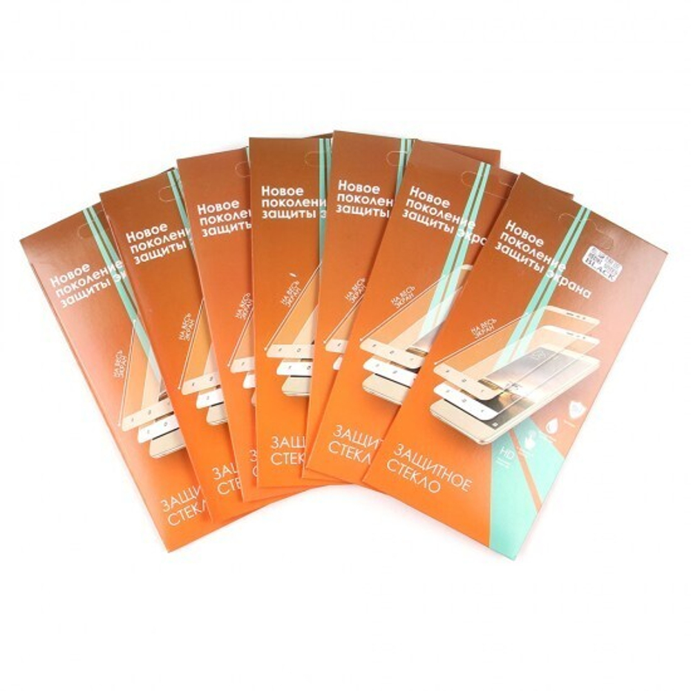 Защитное стекло Full Glue для Xiaomi Redmi Note 9S на полный экран, 010630 Черный