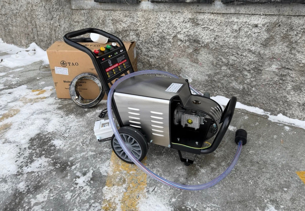 Мойка высокого давления Посейдон Макс, 3000 Вт, 750 л/ч, Total stop, с функцией самовсасывания, T-1508 (1 шт. / комплект) Гарантия 14 дней.