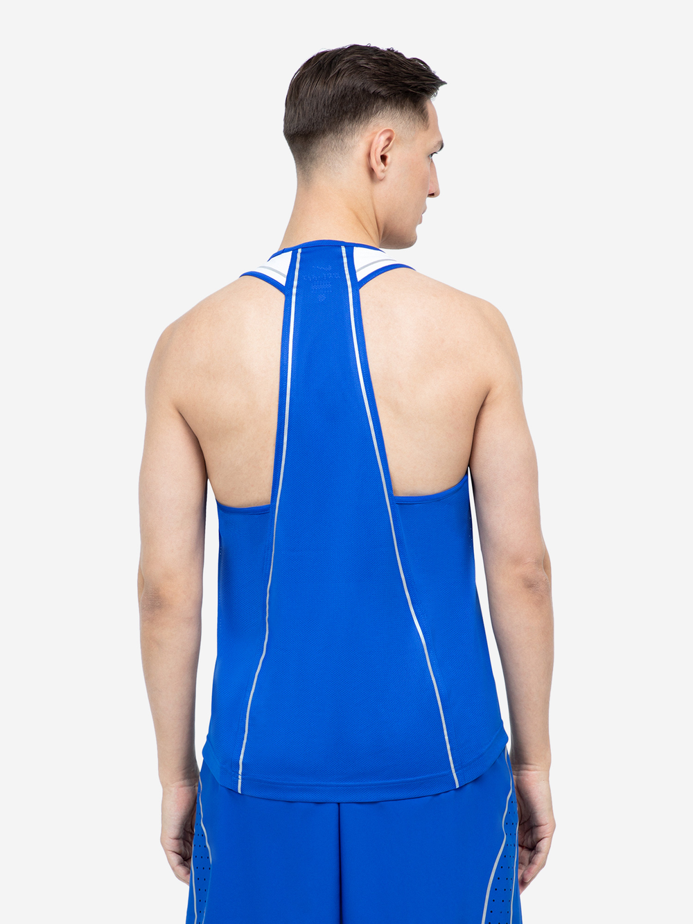 652861-493 МАЙКА (бел) БОКСЕРСКАЯ NIKE BOXING TANK