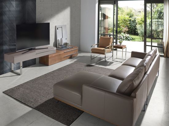 Кресло SF399/5046 из экокожи цвета норки