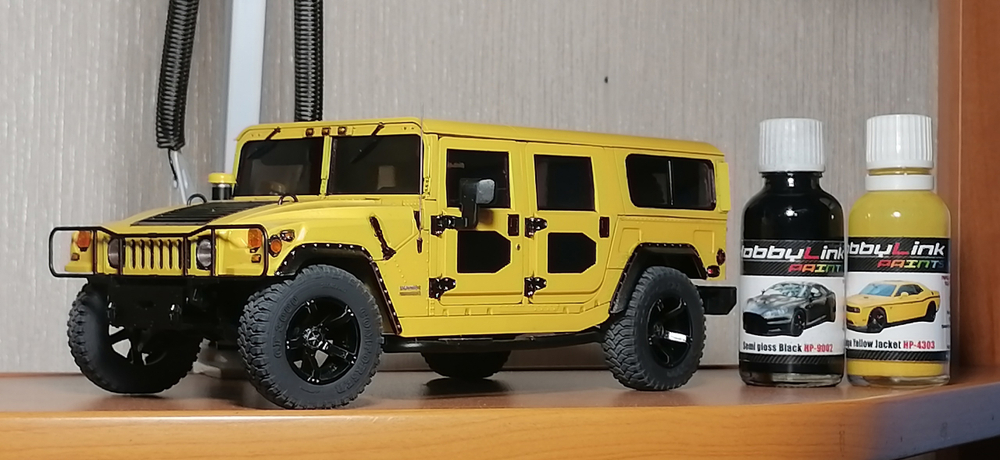 Краска лаковая HobbyLink Dodge Yellow Jacket HP-4303