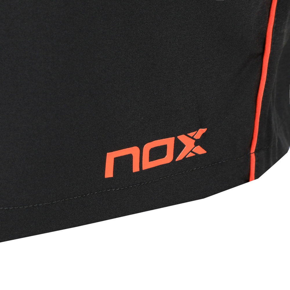 Мужские теннисные шорты NOX Team Shorts Men - Black, Orange