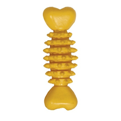 Игрушка для собак из ц/литой  резины "Кость шипованная", 125мм, Triol