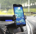 Держатель автомобильный для устройств Kropsson NFC CD 3.5"-5.8"(54-87мм) в CD-слот аудиосистемы,