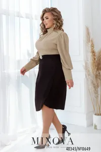 Платье 8649-капучино Minova