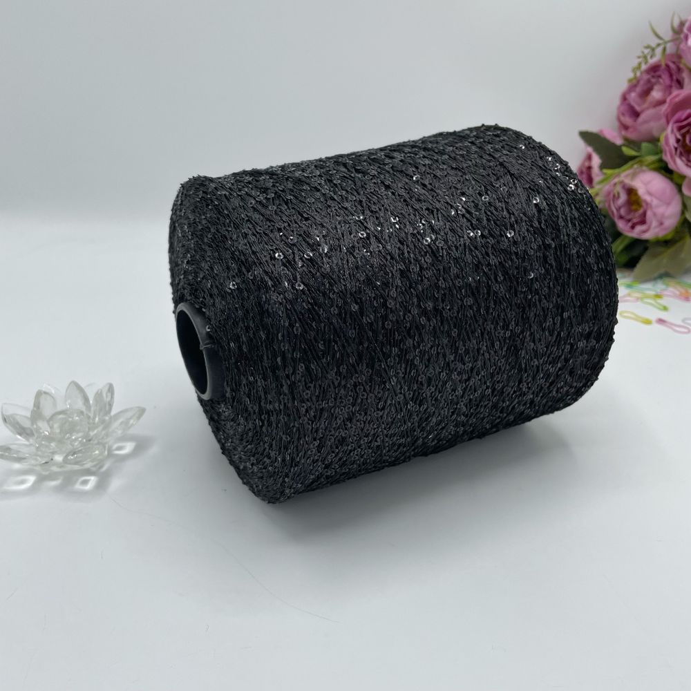 микро Пайетки Filati Italiani S.P.A. 100% полиэстер+пайетки