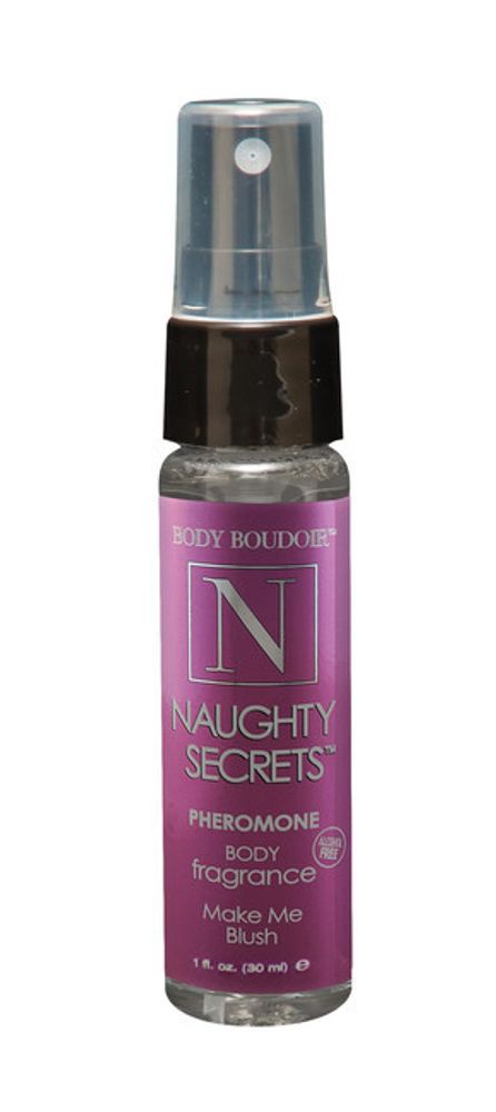 Парфюмерный спрей для тела с феромонами Body Boudoir Make Me Blush (30 мл) (Цвет: прозрачный)