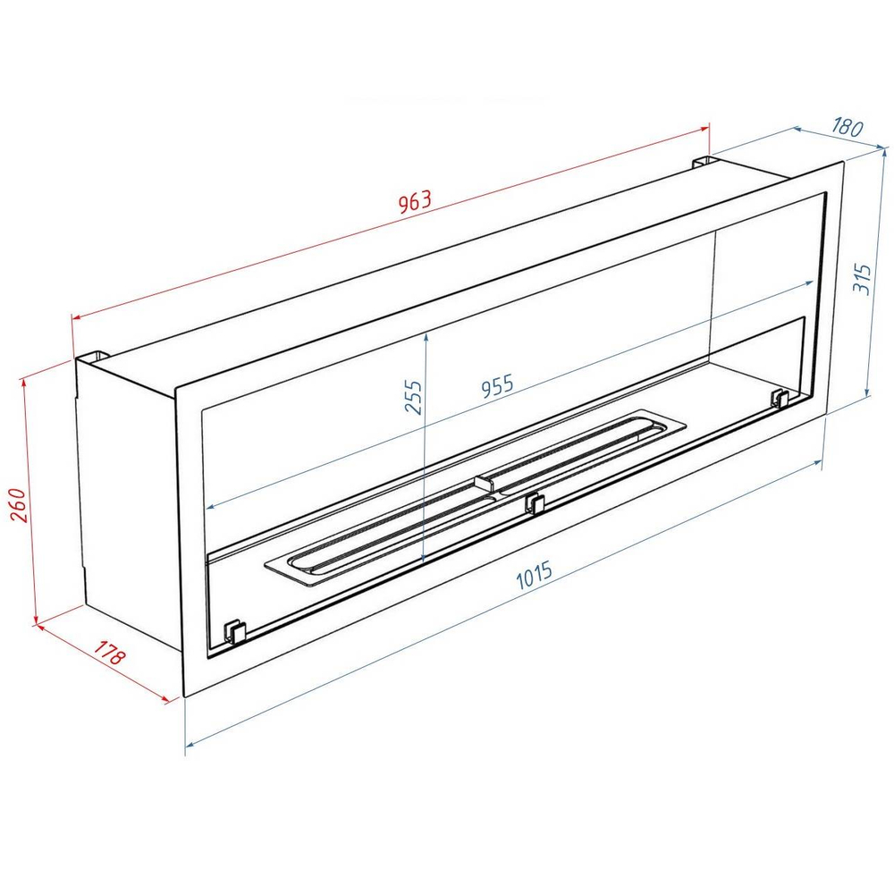 Биокамин Firelight BFP/P-1015 XS