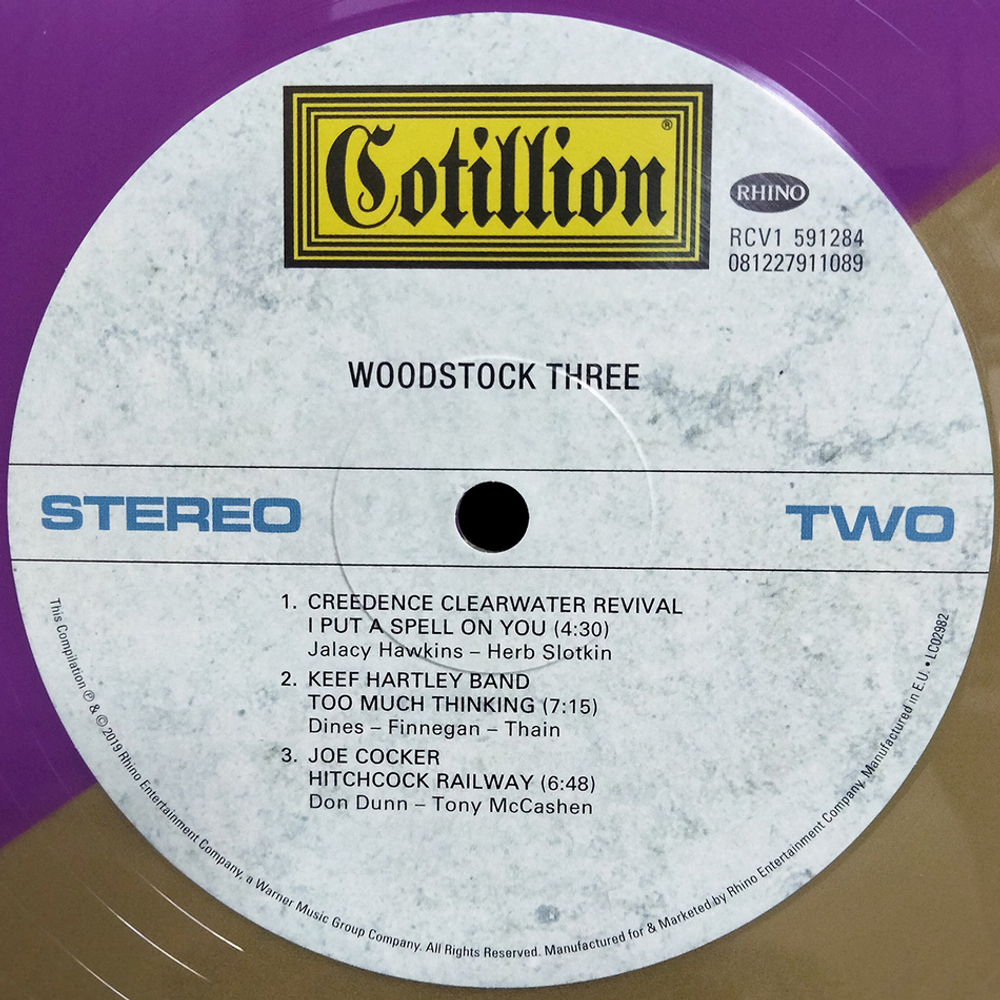 Сборник / Woodstock Three (Coloured Vinyl)(3LP)