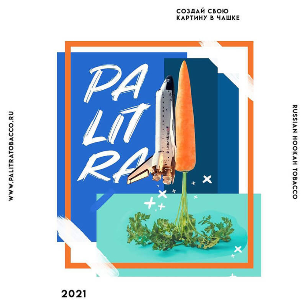 Palitra - Carrot Fresh (Морковный сок) 40 гр. - купить в интернет-магазине  HookahDealers.ru