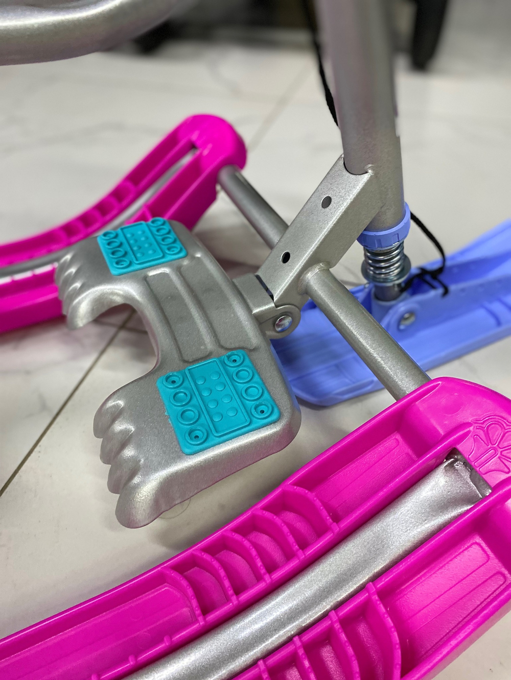 Снегокат «Тимка спорт 1» с единорогом (арт. ТС1-М/ЕР)