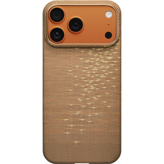 Чехол Pitaka Ultra-Slim Case (PitaTap™) для iPhone 17 Pro, Lucid BlueЧехол Pitaka Ultra-Slim Case (PitaTap™) для iPhone 17 Pro, Golden Glint