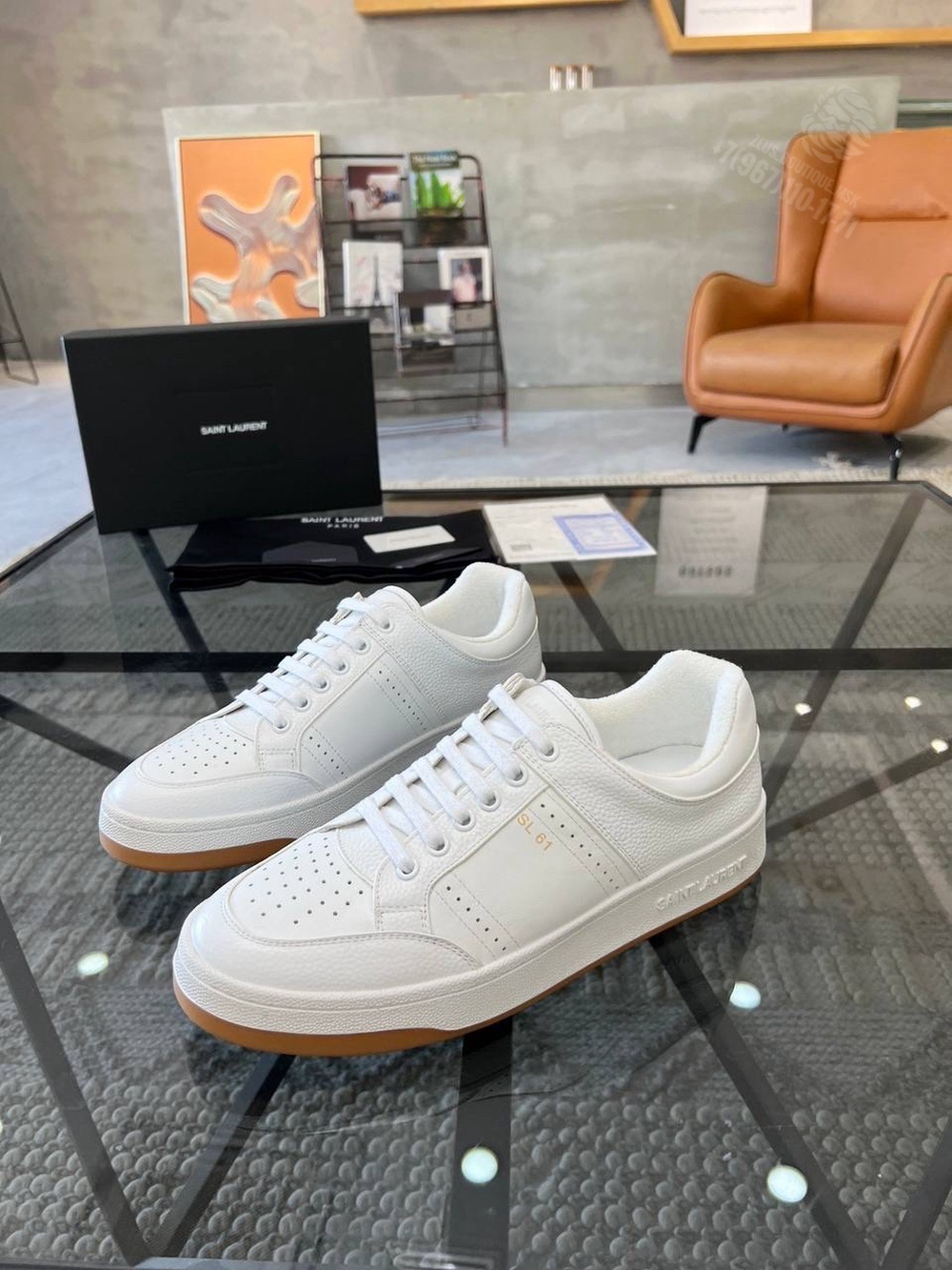 Кеды Saint Laurent