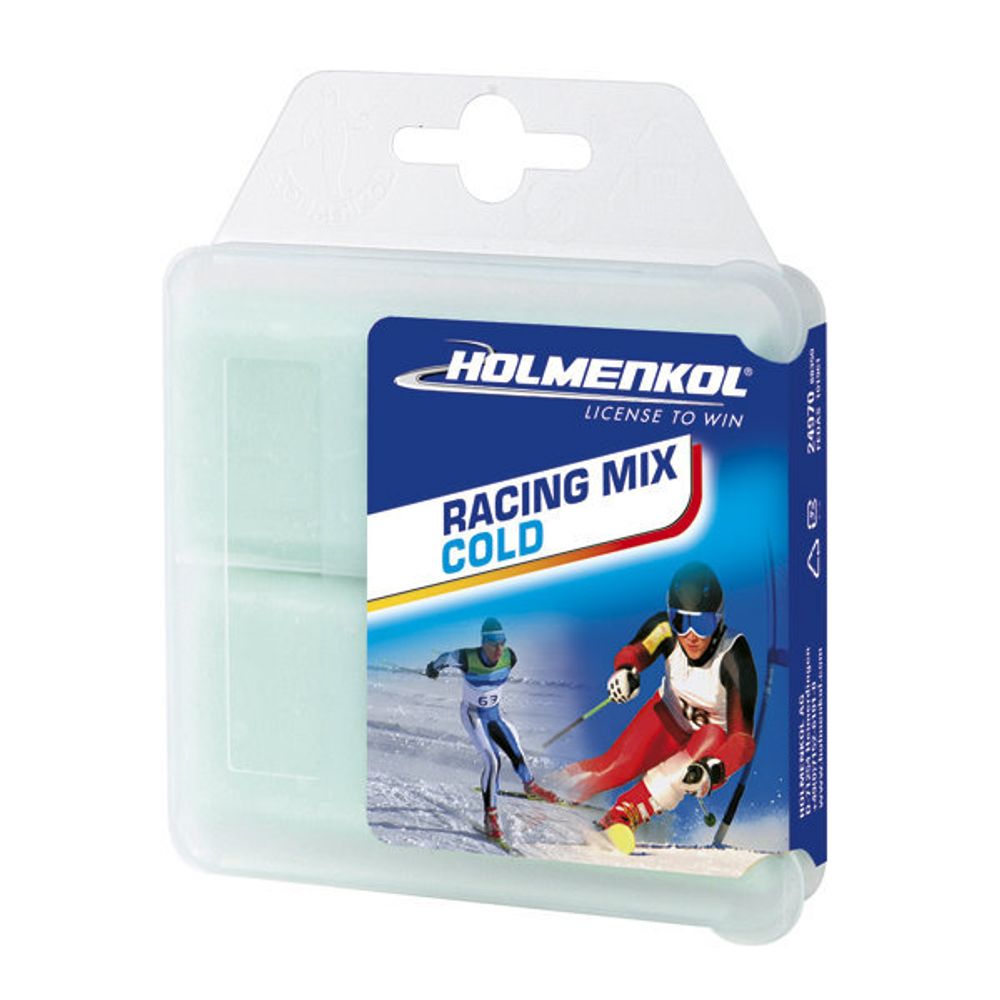 Парафин HOLMENKOL RacingMix COLD, (-10-18 C), 2х35г арт. 24970