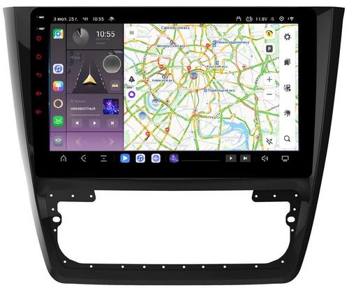 Магнитола для Skoda Yeti 2009-2018 - Kuberg QLed, Android 13, Быстрейшая, CarPlay, SIM-слот
