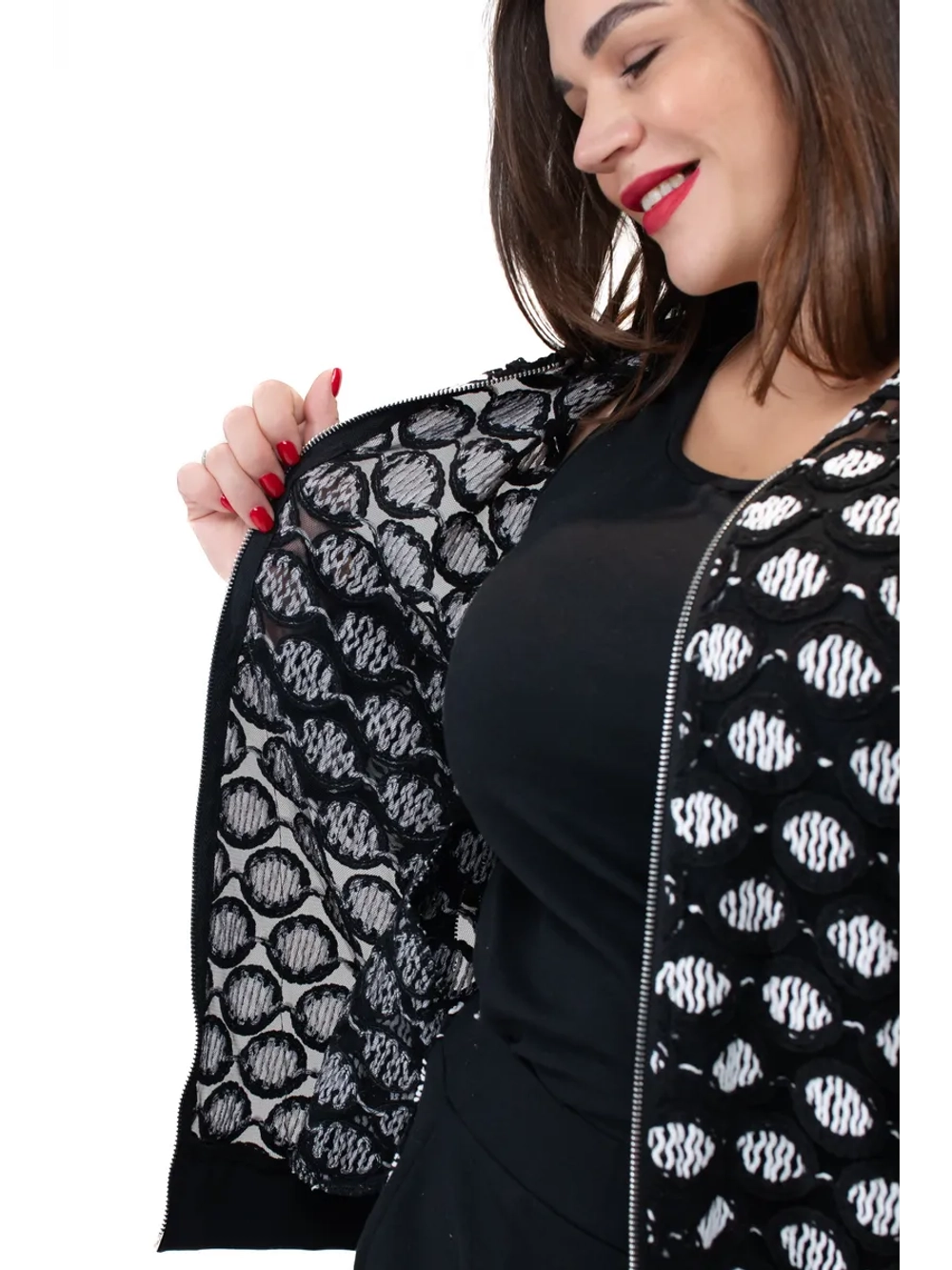Костюм трикотажный тройка с брюками