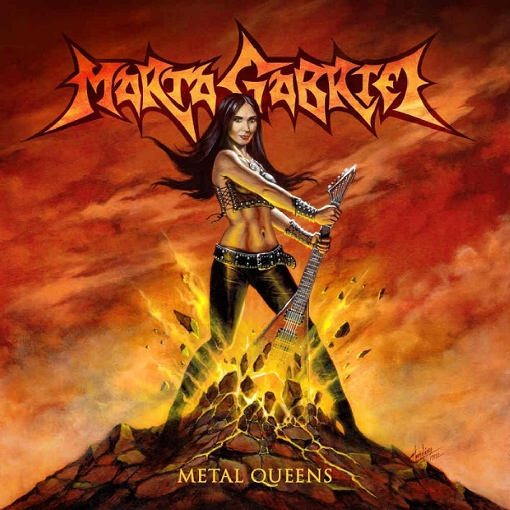 Marta Gabriel / Metal Queens (Coloured Vinyl)(LP)