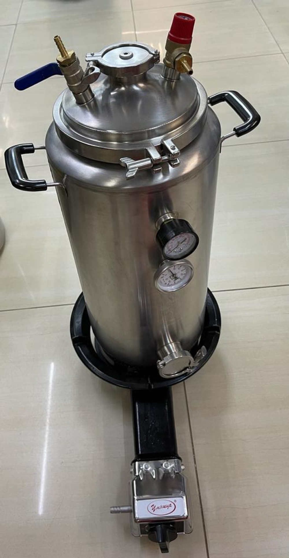 Горелка газовая высокой мощности с регулятором Умница ПГЧ-3А-нг (10 кВт),  природный газ