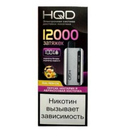 HQD Glaze Персик нектарин и абрикосовая косточка 12000 затяжек 20мг (2%)