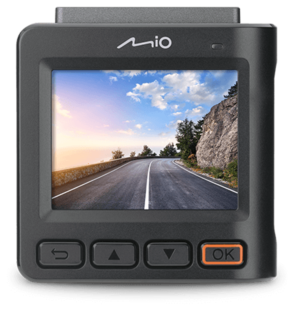 Видеорегистратор Mio Viva V26 черный 2Mpix