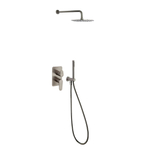 Встраиваемый смеситель для душа с тропическим и ручным душем ALEXIA K3615021NC никель