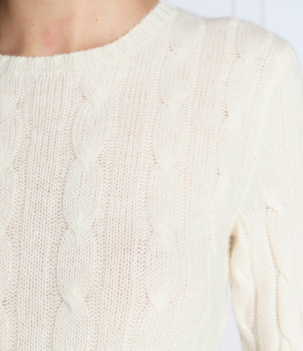 кашемировый свитер POLO RALPH LAUREN - кремовый(211880516)