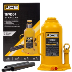 Домкрат бутылочный 15т с клапаном JCB JCB-TH91504