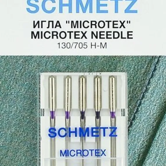 Иглы микротекс 130/705H №60-80 5 шт.