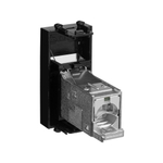 Компьютерная розетка RJ-45 модульная, кат.6 экранированная, "Avanti","Черный квадрат", 1 модуль