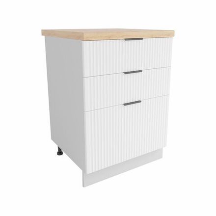 Кухня Модуль СЯБ 600 Монца Белый софт