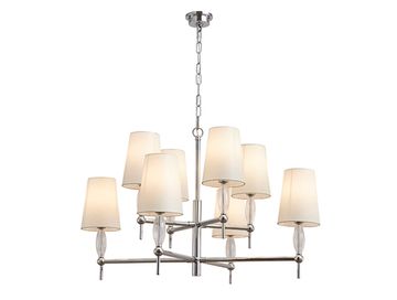 Подвесная люстра 8*E14 4378/C chrome хром CHELSY Newport