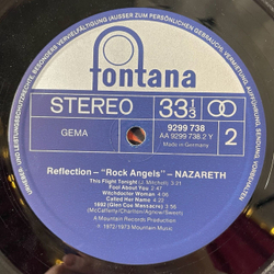 Винтажная виниловая пластинка LP Nazareth Reflection Rock Angels (Germany 1975) Witchdoctor Woman