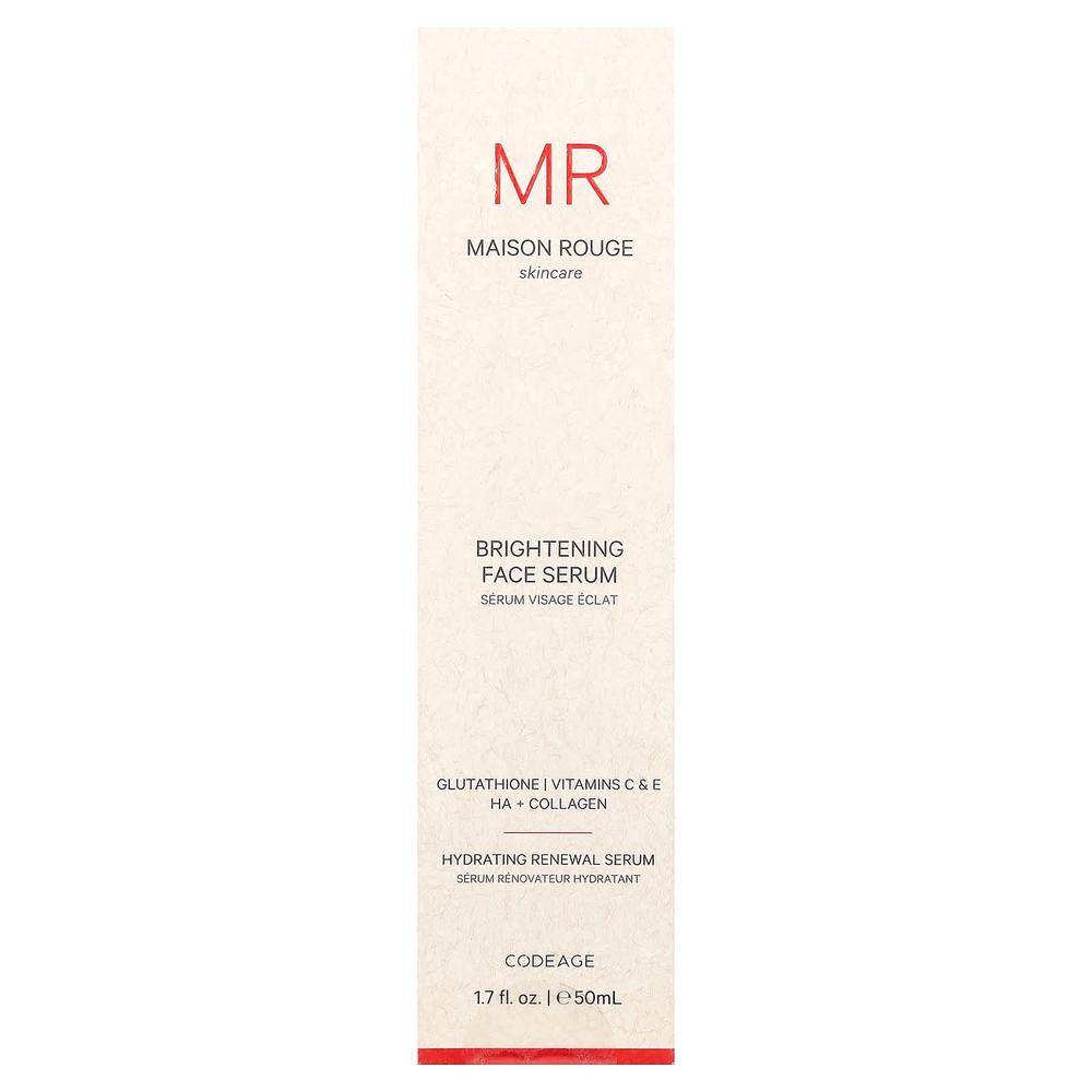 Codeage, Maison Red Skincare, осветляющая сыворотка для лица, 50 мл (1,7 жидк. унции)